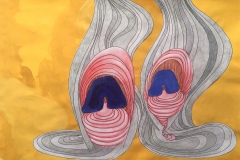 'Pair Mastaba' painting